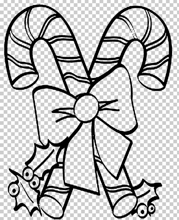 Candy Cane Coloring Book Calavera Christmas PNG, Clipart, Angle, Arm, Art, Black, Black And White Free PNG Download