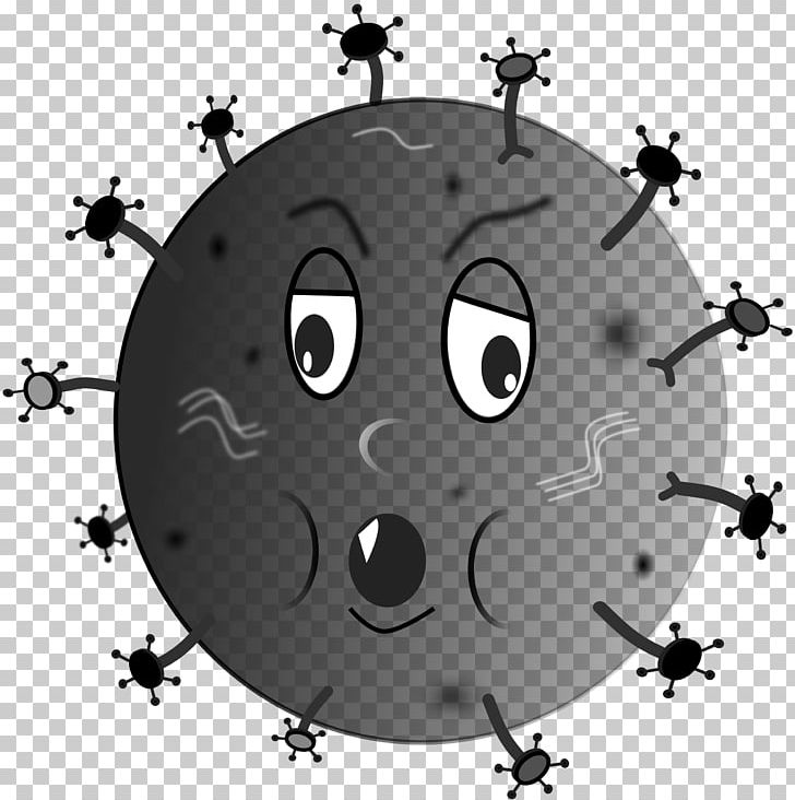 Angle Others Sphere PNG, Clipart, Angle, Animation, Black And White, Cartoon, Cartoon Of Ferocious Virus Cells Free PNG Download