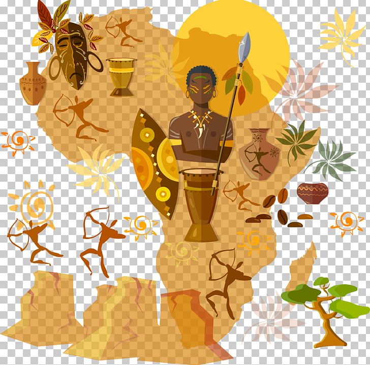 Africa Culture Tribe Illustration PNG, Clipart, Africa Travel, Encapsulated Postscript, Fictional Character, Flower, Graphic Design Free PNG Download