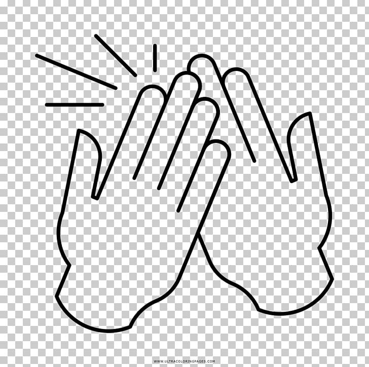 High Five Thumb Drawing Applause PNG, Clipart, Angle, Area, Arm, Art, Black Free PNG Download
