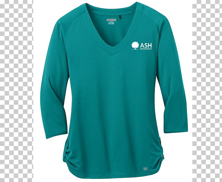 T-shirt Polo Shirt Clothing Sleeve PNG, Clipart, Active Shirt, Aqua, Blue, Brand, Clothing Free PNG Download