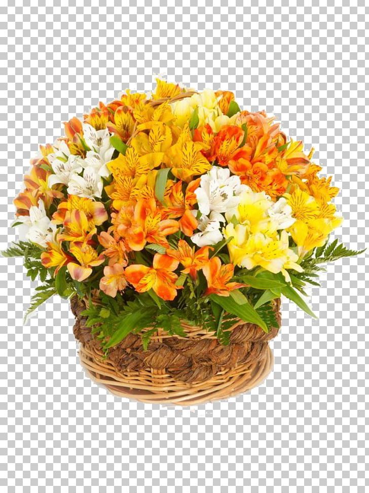 Flower Bouquet Basket Garden Roses Gift PNG, Clipart, Alstroemeriaceae, Annual Plant, Artificial Flower, Basket, Birthday Free PNG Download