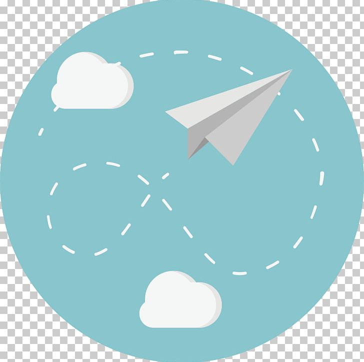 Airplane Computer Icons Paper Plane PNG, Clipart, Airplane, Aqua, Biology, Blue, Circle Free PNG Download