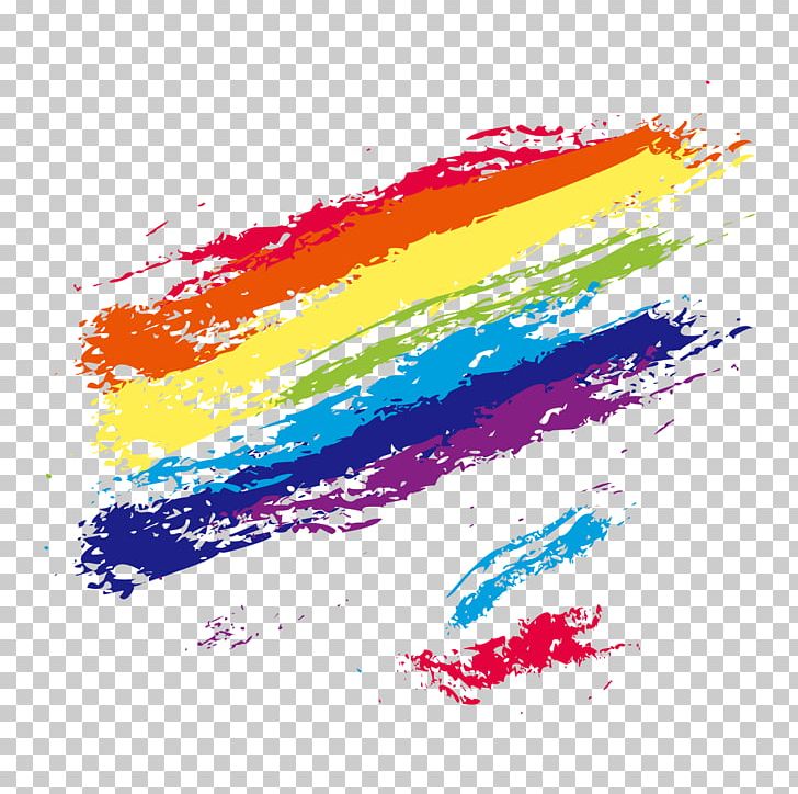 Brush Color Rainbow PNG, Clipart, Cdr, Christmas Decoration, Cloud, Decorative, Design Free PNG Download