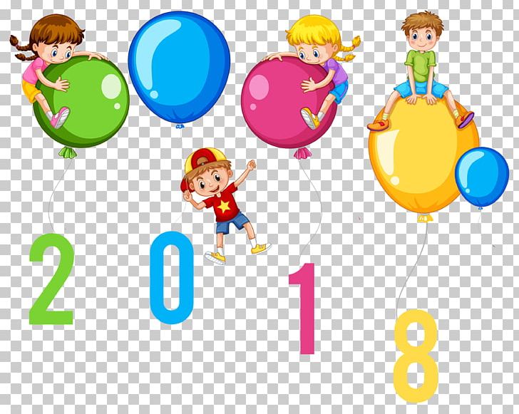 Child New Year's Day Desktop PNG, Clipart, Area, Balloon, Child, Coloring Book, Communication Free PNG Download