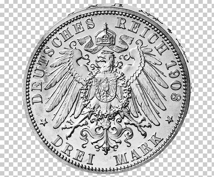 Coin Silver Animal Frederick Augustus III Of Saxony Font PNG, Clipart, Animal, Black And White, Circle, Coin, Currency Free PNG Download
