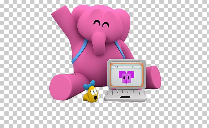Elly Working On Computer PNG, Clipart, At The Movies, Cartoons, Pocoyo Free PNG Download