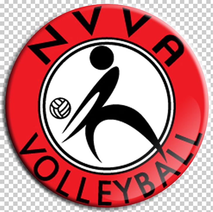 Logo Brand Volleyball Circle Font PNG, Clipart, Area, Brand, Circle, Logo, Red Free PNG Download