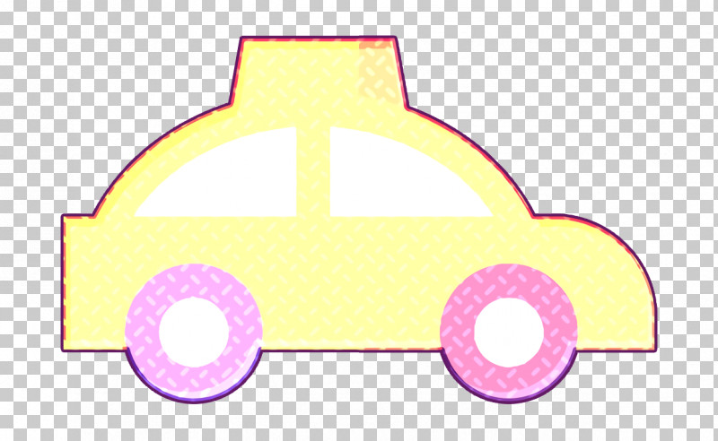 Taxi Icon Transportation Icon PNG, Clipart, Car, Circle, Pink, Taxi Icon, Transportation Icon Free PNG Download