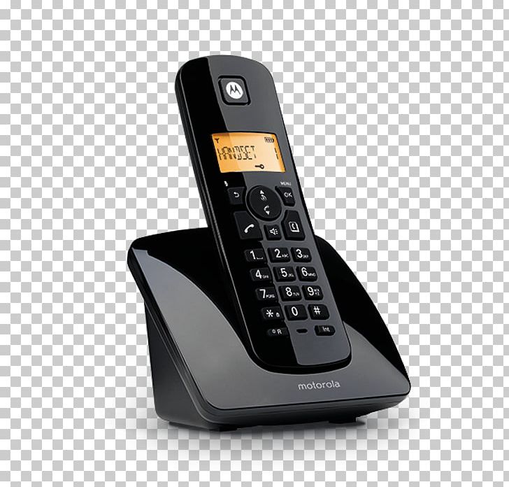 Cordless Telephone Digital Enhanced Cordless Telecommunications Home & Business Phones Wireless Phone Motorola C1001 PNG, Clipart, Answering Machine, Electronics, Feature Phone, Generic Access Profile, Handset Free PNG Download