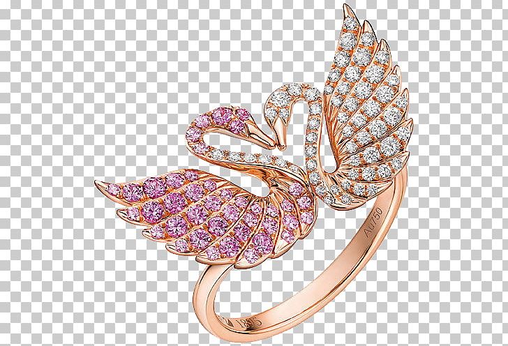 Cygnini Yaxiya Jewelry Ring Swarovski AG Jewellery PNG, Clipart, Animals, Body Jewelry, Brooch, Color, Color Pencil Free PNG Download