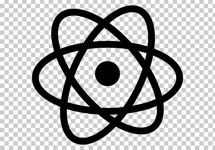 Atom Computer Icons Symbol Shape PNG, Clipart, Area, Atom, Atomic Nucleus, Atomic Physics, Black And White Free PNG Download