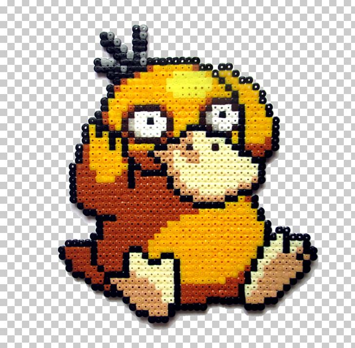 Psyduck Pixel Art Golduck Pokémon PNG, Clipart, Art, Bead, Bird, Craft, Deviantart Free PNG Download