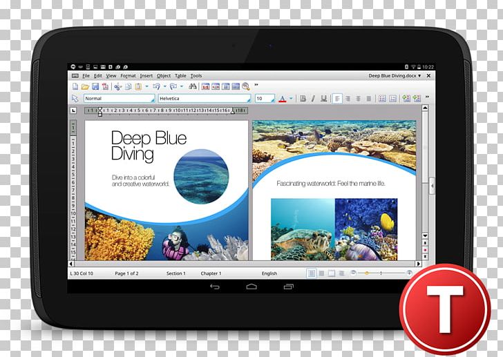 TextMaker Word Processor SoftMaker Office Tablet Computers PNG, Clipart, Display Advertising, Document File Format, Electronic Device, Electronics, Gadget Free PNG Download