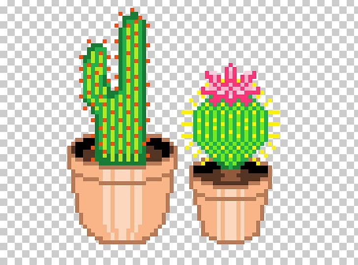 Pixel Art Cactaceae PNG, Clipart, Cactaceae, Cactus, Caryophyllales, Flowering Plant, Flowerpot Free PNG Download