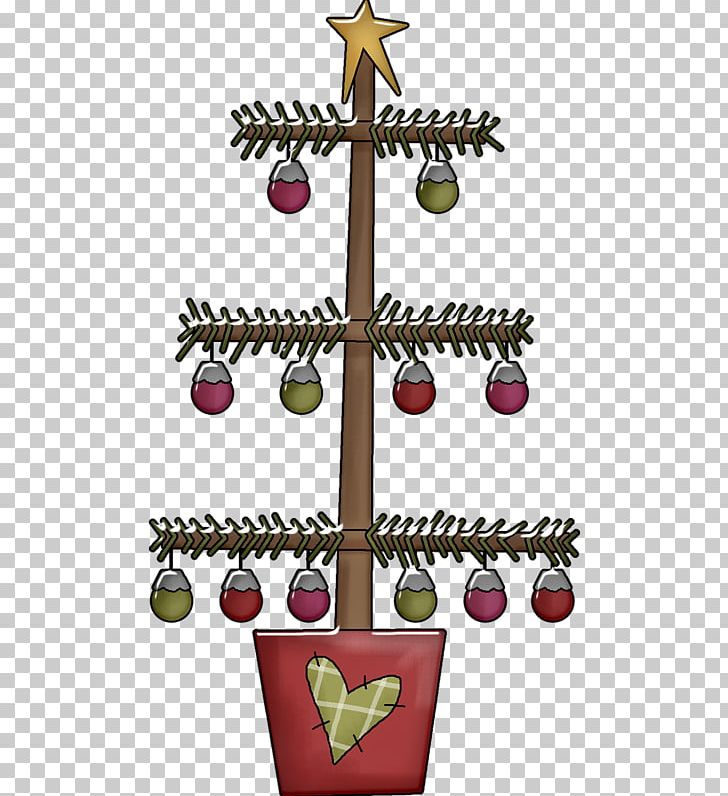 Christmas Tree Santa Claus PNG, Clipart, Branch, Christmas Card, Christmas Decoration, Christmas Frame, Christmas Lights Free PNG Download