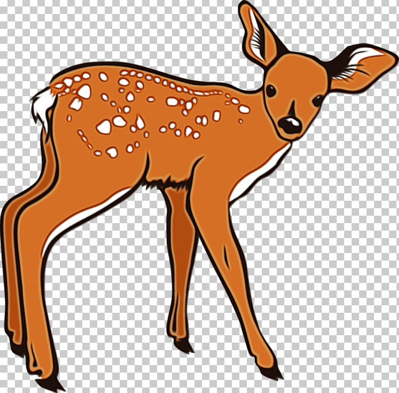 Deer Roe Deer Wildlife Fawn Animal Figure PNG, Clipart, Animal Figure, Deer, Fawn, Paint, Roe Deer Free PNG Download