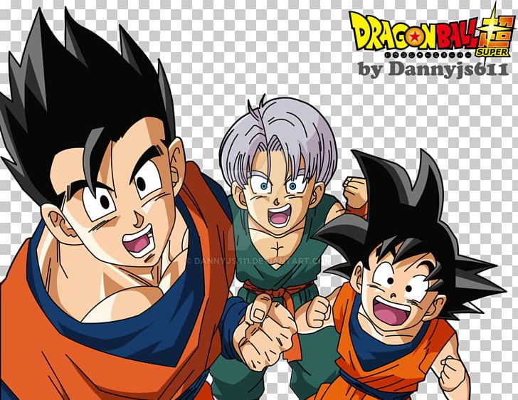 Gohan Goten Trunks Vegeta Goku PNG, Clipart, Anime, Cartoon, Chichi, Comics, Deviantart Free PNG Download
