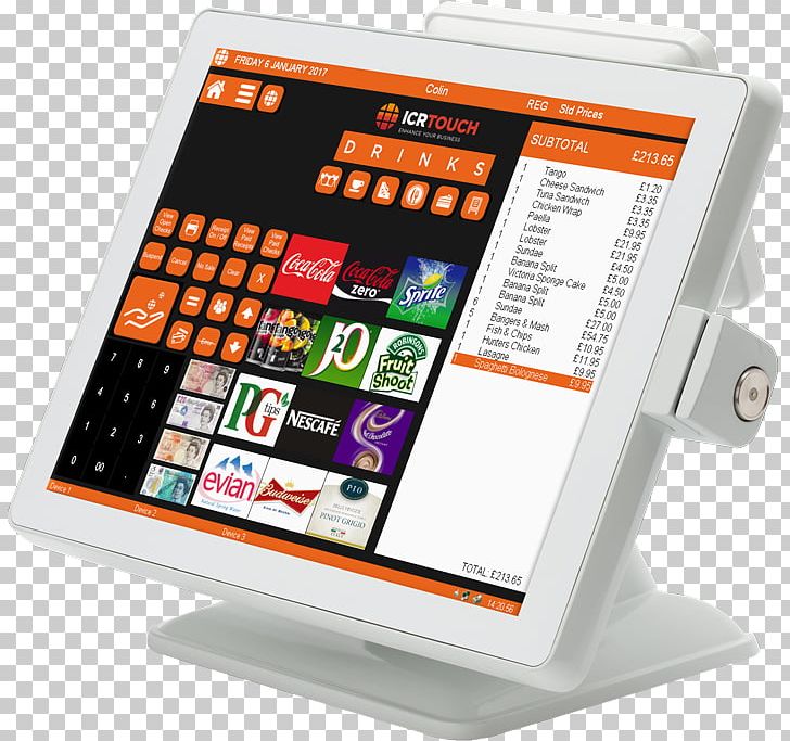 Point Of Sale Display Device Cash Register Touchpoint Touchscreen PNG, Clipart, Cash Register, Communication, Computer, Computer Accessory, Computer Software Free PNG Download
