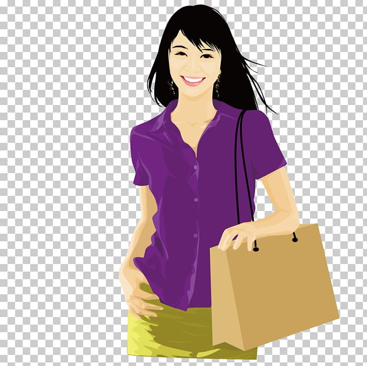 Purple Illustration PNG, Clipart, Backpack, Bags, Bag Vector, Blouse, Brown Hair Free PNG Download