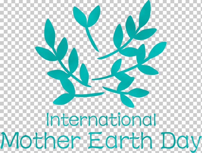 Logo Leaf Meter Teal Tree PNG, Clipart, Branching, Earth Day, International Mother Earth Day, Leaf, Line Free PNG Download