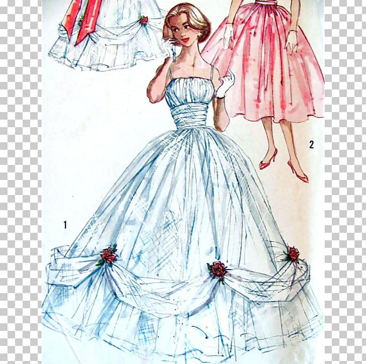 1950s Ball Gown Evening Gown Pattern PNG, Clipart, 1950 S, 1950s, Ball, Ball Gown, Clothing Free PNG Download