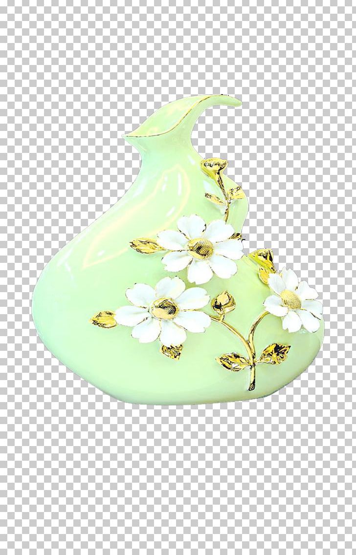 Green Petal Vase PNG, Clipart, Aqua, Christmas Decoration, Decor, Decoration, Decorations Free PNG Download