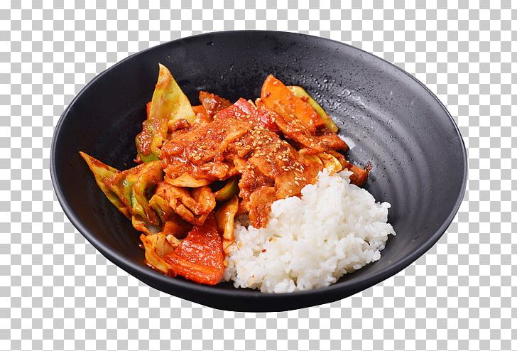 Red Curry Tteok-bokki Fried Rice Gyu016bdon Korean Cuisine PNG, Clipart, Beef, Bowl, Bowling, Bowls, Butadon Free PNG Download