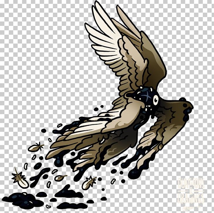 Dungeons & Dragons Drawing Concept Art PNG, Clipart, Art, Beak, Bird, Bird Of Prey, Character Free PNG Download