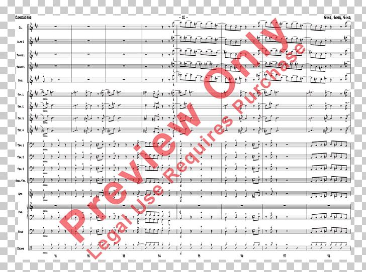 Sheet Music Gordon Goodwin's Big Phat Band Trumpet It's Not Polite To Point PNG, Clipart, Area, Document, Flat, Gordon Goodwin, Gordon Goodwins Big Phat Band Free PNG Download
