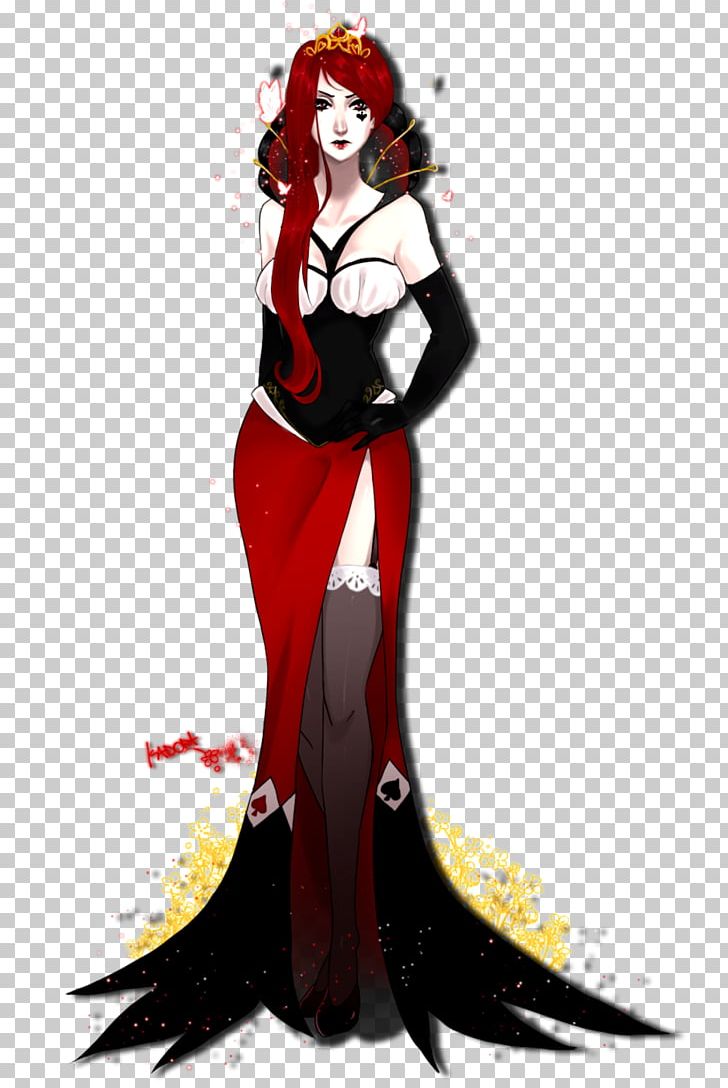 Queen of Hearts Anime Female queen png  PNGWing