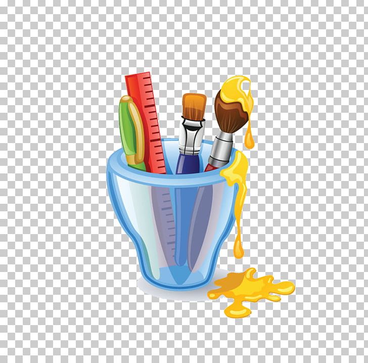 School Supplies Pencil Case PNG, Clipart, Art, Brush, Cartoon, Case, Drawing Free PNG Download