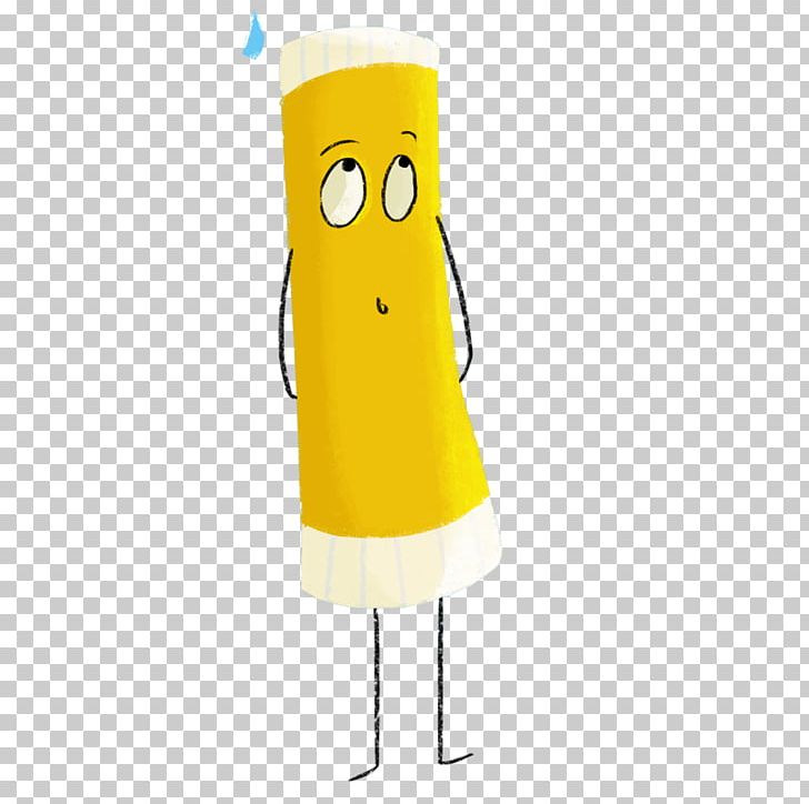 Yellow Cartoon PNG, Clipart, Cartoon, Glue Stick, Heart, Joint, Nutshell Free PNG Download