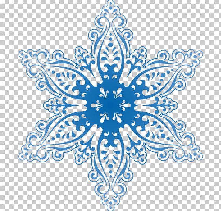 Snowflake Ornament Decorative Arts PNG, Clipart, Artwork, Black And White, Blue, Circle, Crystal Free PNG Download