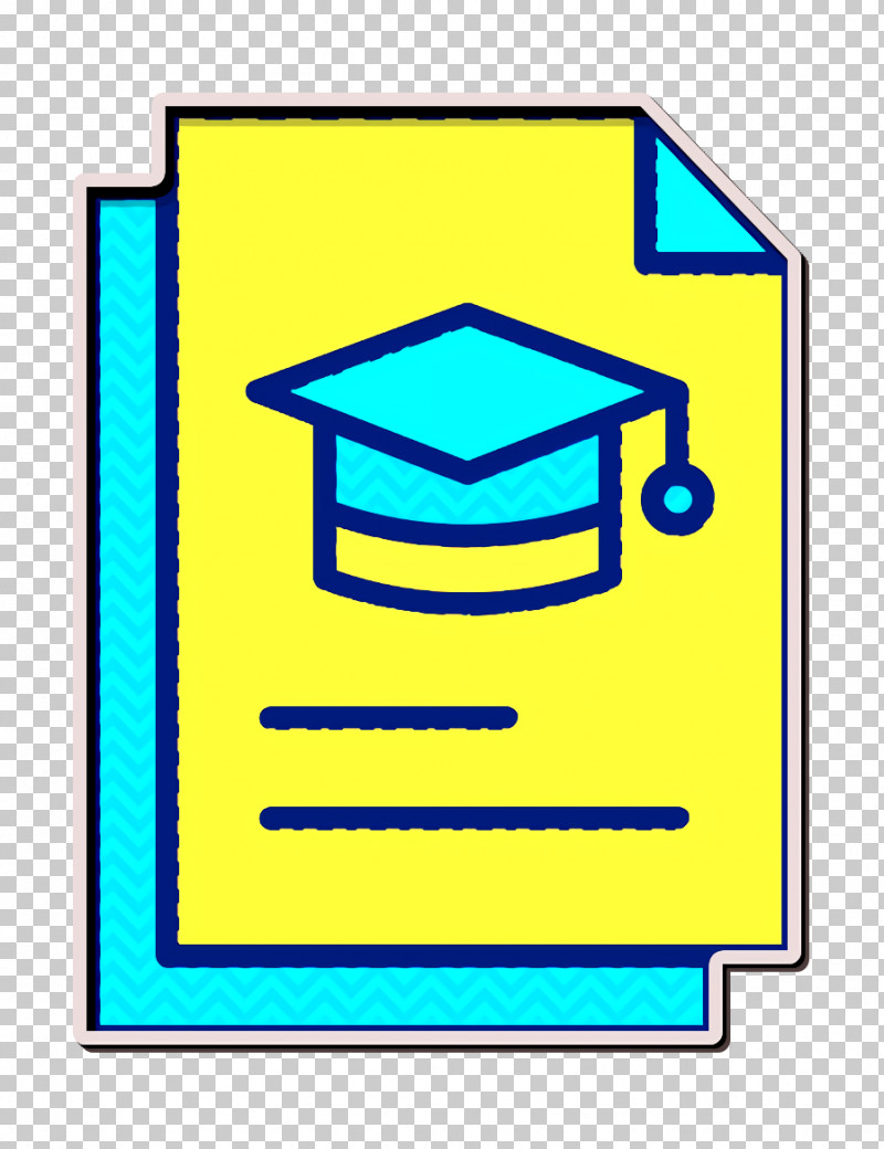 Graduation Icon File Icon School Icon PNG, Clipart, Blue, File Icon, Graduation Icon, Line, Rectangle Free PNG Download