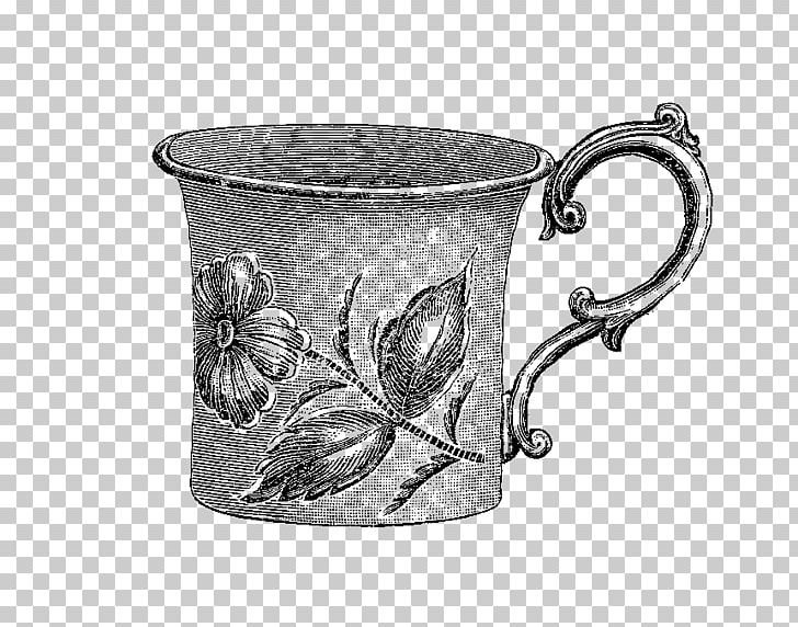 Coffee Cup Silver Mug Pitcher PNG, Clipart, Black And White, Coffee Cup, Cup, Drinkware, Jewelry Free PNG Download