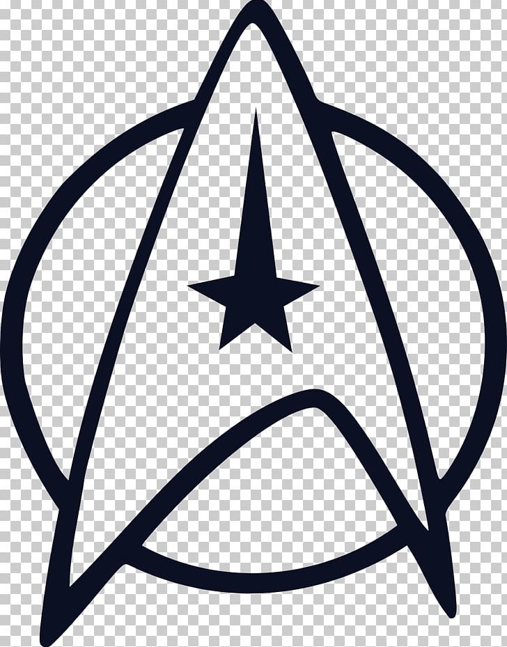Graphics Star Trek Starfleet Logo PNG, Clipart, Angle, Area, Black And White, Che, Circle Free PNG Download