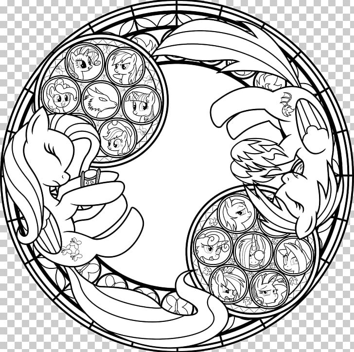Line Art Stained Glass Drawing PNG, Clipart, Art, Black And White, Circle, Color, Coloring Book Free PNG Download