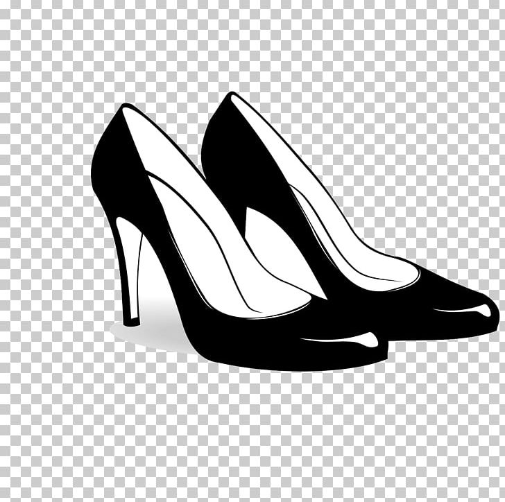 Shoe High-heeled Footwear Boot PNG, Clipart, Ballet Flat, Ballet Shoe, Basic Pump, Black, Black And White Free PNG Download