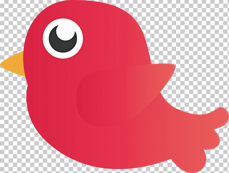 Red Pink Bird Beak PNG, Clipart, Beak, Bird, Cartoon Bird, Cute Bird, Pink Free PNG Download