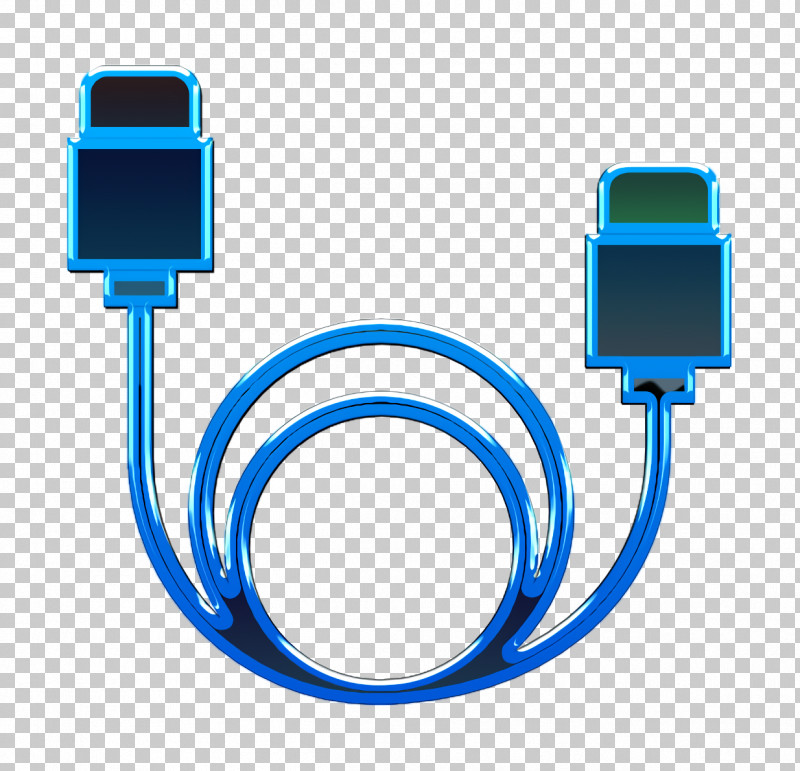 Technology Elements Icon Hdmi Icon PNG, Clipart, Cable, Data Transfer Cable, Electrical Supply, Electric Blue, Electronics Accessory Free PNG Download