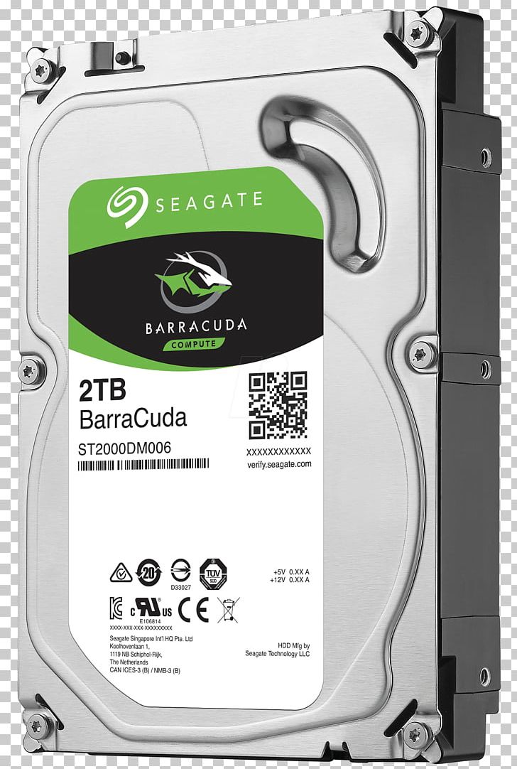Hard Drives Seagate Barracuda Serial ATA Terabyte Seagate Technology PNG, Clipart, Brand, Data Storage, Data Storage Device, Desktop Computers, Disk Storage Free PNG Download