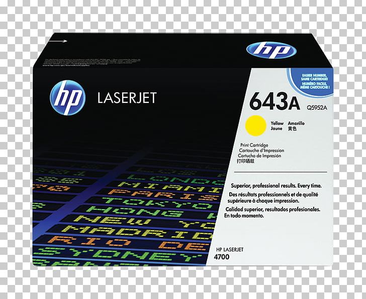 HP LaserJet 4700 Hewlett-Packard HP Color LaserJet 4700n Toner Cartridge Ink Cartridge PNG, Clipart, Brand, Cyan, Electronics Accessory, Hewlettpackard, Hp Laserjet Free PNG Download