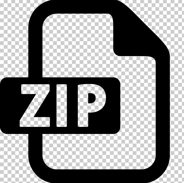 Zip Computer Icons PNG, Clipart, 7zip, Area, Black And White, Brand, Computer Icons Free PNG Download