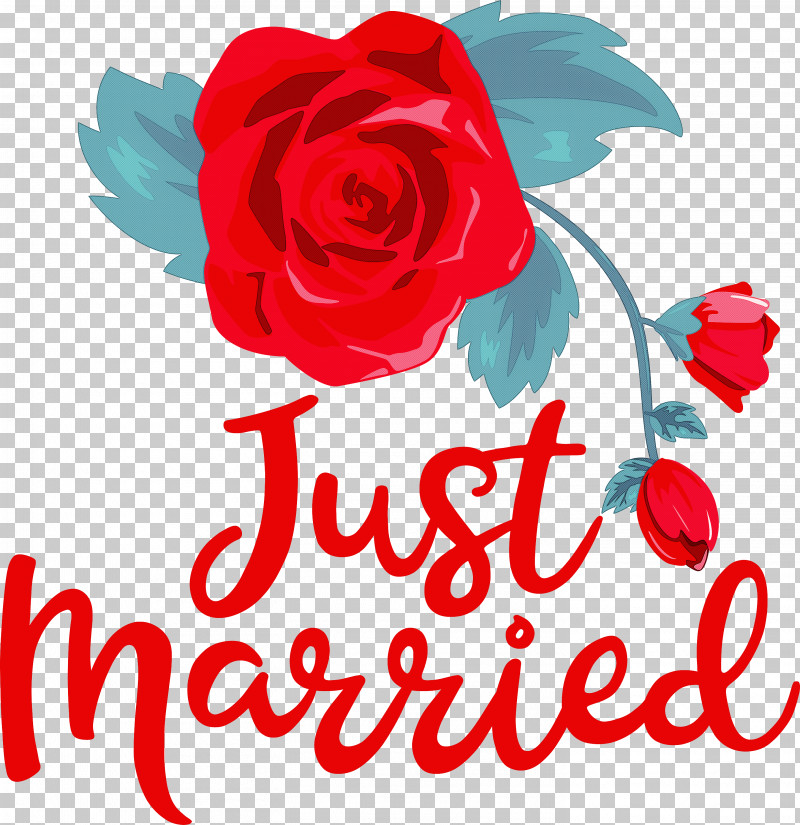 Just Married Wedding PNG, Clipart, Cut Flowers, Floral Design, Flower, Garden, Garden Roses Free PNG Download