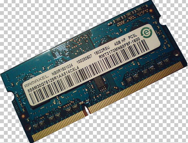 DDR3 SDRAM Laptop SO-DIMM Computer Data Storage PNG, Clipart, Computer, Computer Hardware, Electronic Device, Electronics, Laptop Free PNG Download