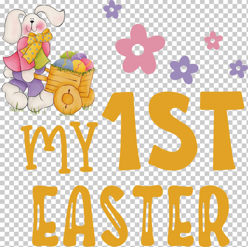Happy Easter Day My 1st Easter PNG, Clipart, Behavior, Happiness, Happy Easter Day, Human, Logo Free PNG Download