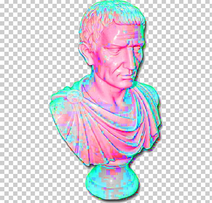 Bust Roman Sculpture Statue Vaporwave PNG, Clipart, Aesthetic, Aesthetics, Ancient Rome, Art, Athena Parthenos Free PNG Download