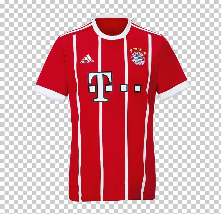 FC Bayern Munich 2017–18 Bundesliga Jersey Football Kit PNG, Clipart, Active Shirt, Borussia Dortmund, Brand, Bundesliga, Clothing Free PNG Download