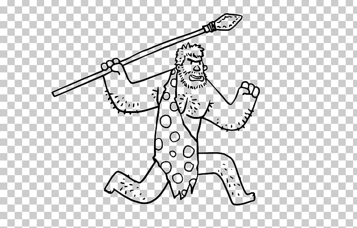 Prehistory Caveman Drawing PNG, Clipart, Angle, Auto Part, Black And White, Cartoon, Cave Free PNG Download